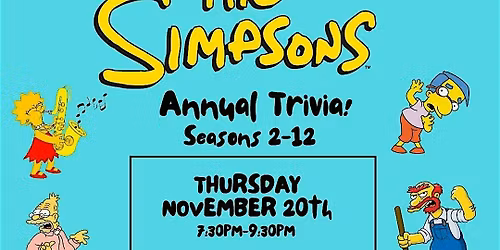 The Simpsons Trivia( Season 2-12)