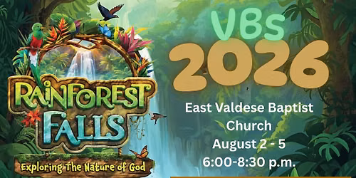 VBS 2026 - Rainforest Falls