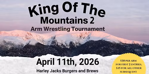 King of the Mountains 2 - Arm Wrestling Tournament