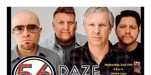 56 Daze @ Rossford Library Free Summer Concert Series