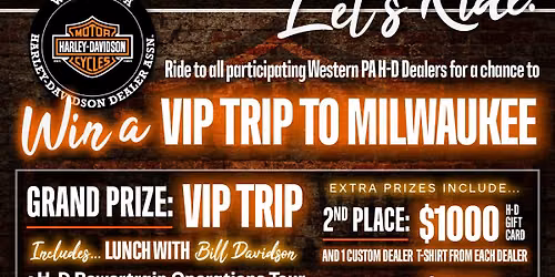 Brick to Brick Ride to Z&M Harley-Davidson