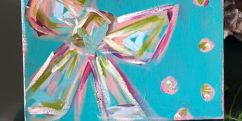 \ud83c\udf80 Wrapped with Joy Holiday Bow Painting Workshop