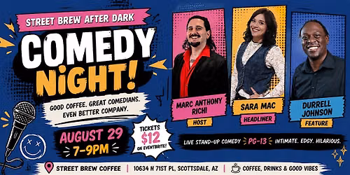 Copy of Comedy Night @ Street Brew After Dark