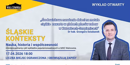 \u015aL\u0104SKIE KONTEKSTY - \u015arodowiskowe nara\u017cenie dzieci na metale ci\u0119\u017ckie zawarte w glebach plac\u00f3w zabaw