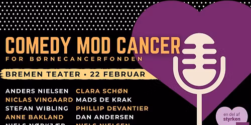 Comedy Mod Cancer - D. 22 februar 2026 Bremen Teater