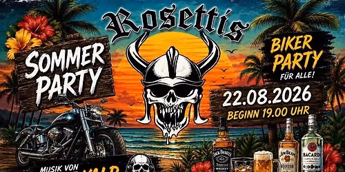 Sommerparty bei den Rosettis