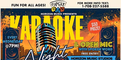 Karaoke & Open Mic @ Horizon Music Studios!