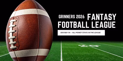 Grinners Fantasy Football Draft Night