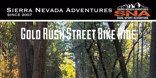 Gold Rush STREET Bike Ride