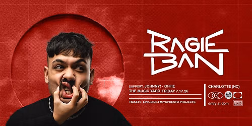 Ragie Ban @ The Music Yard