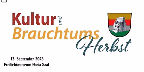 Kultur- und Brauchtumsherbst 2026