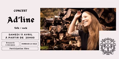 Ad'Line - Concert \u00e0 la Brasserie l'Altruiste