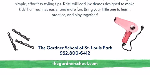 Kid's Salon Parent Workshop