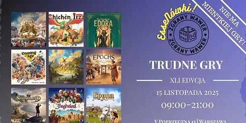 Zgrany Wawer Trudne Gry - XLI edycja (EsseN\u00f3wki!)
