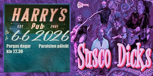 PARGASDAGAR\/PARAISTENP\u00c4IV\u00c4T 2026 HARRY\u00b4S PUB