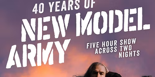 New Model Army Amsterdam Tickets