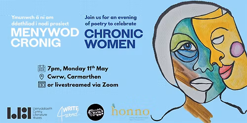 Chronic Women | Menywod Cronig Write4Word Celebration (In-Person Event)