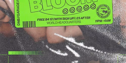 BLOOM - FREE RAVE - D'n'B, Jungle, UK Garage, 140