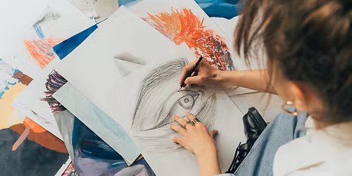 Still Life Drawing with Coloured Pencils