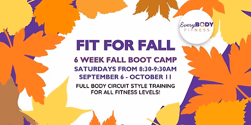 Fit for Fall Bootcamp