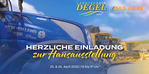 Hausausstellung 2026 in Unterhartmannsreuth