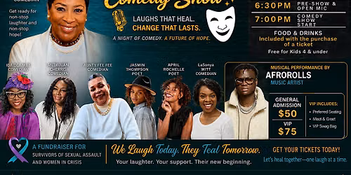 TEAL TO HEAL COMEDY & EMPOWERMENT SHOW