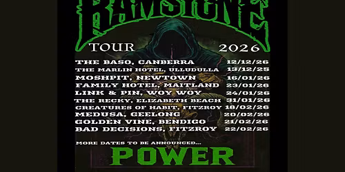 RAMSTONE 'POWER' Tour @ MoshPit