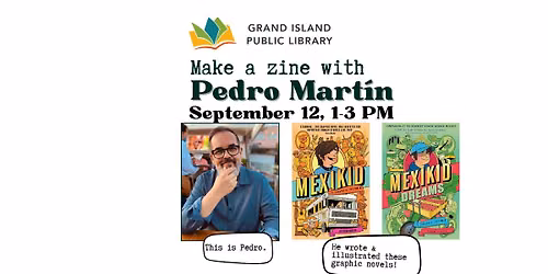 Make a Zine with Pedro Mart\u00edn! 