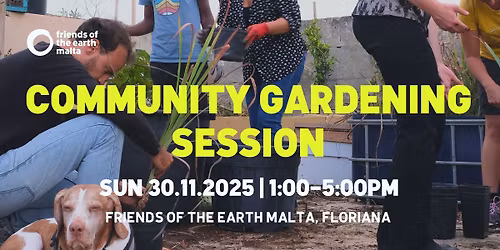 Community Gardening Session - November