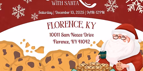 Cookies with Santa- Wright Implement Florence, KY