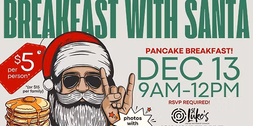 Breakfast with Santa - St. Luke's UMC