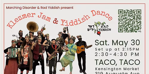 KLEZMER JAM & YIDDISH DANCE!