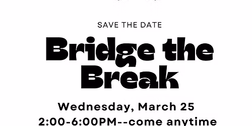 Spring Bridge the Break