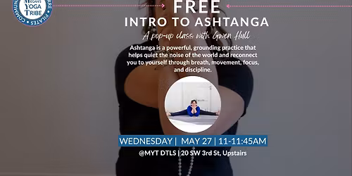 Intro to Ashtanga: FREE Pop-Up Class