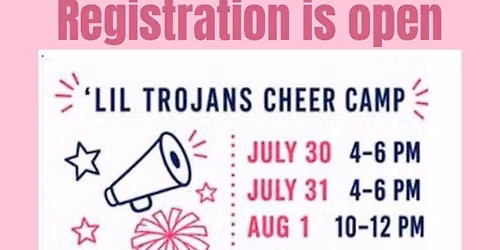 Lil Trojans Cheer Camp