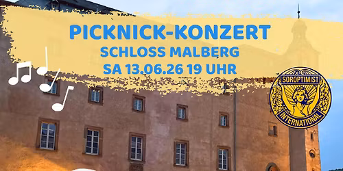 Picknick im Schlosshof