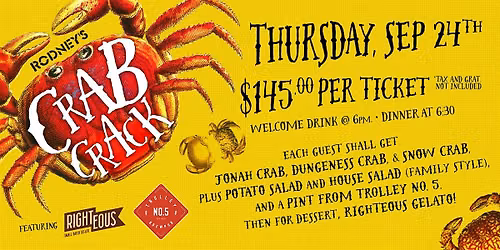 Rodney's Annual Crab Crack 2026