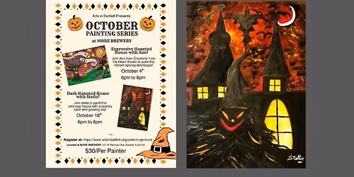 Paint & Sip Halloween Theme