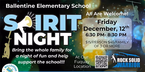 Ballentin Elementary Spirit Night