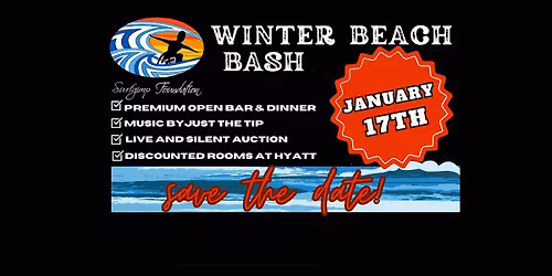 SAVE THE DATE! 2026 Winter Beach Bash 
