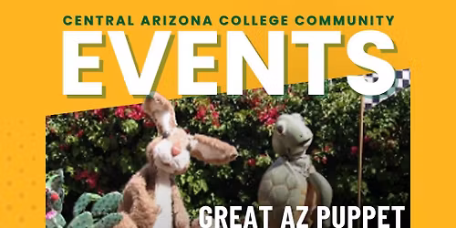 Great AZ Puppets present Jack Rabbit and the Desert Tortoise