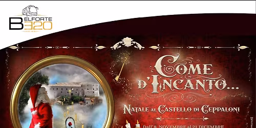 Mercatini di Natale al Castello Ceppaloni 23 Novembre 2025 By BE20