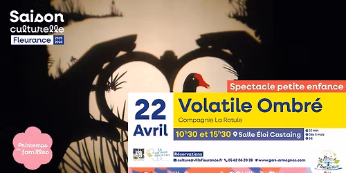 Spectacle petite enfance - Volatile Ombr\u00e9