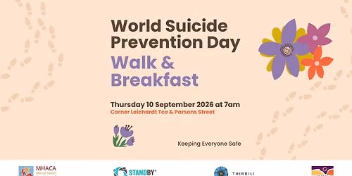 World Suicide Prevention Day Walk and Breakfast