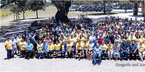Gregorio Esparza Wreath Placement at Dawn at the Alamo