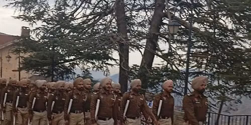 Republic day parade shimla ridge maidan