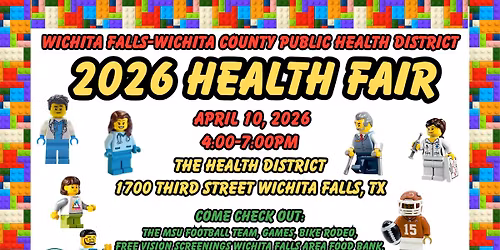 Wichita Falls-Wichita County Public Health District's 2026 Health Fair