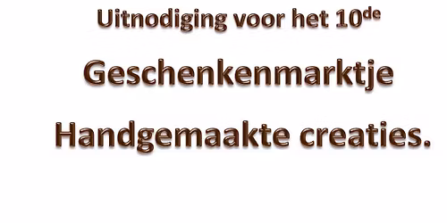 Geschenkenmarkt Pepingen