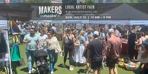 Makers Market\u2122 Local Artist Fair @ Avalon