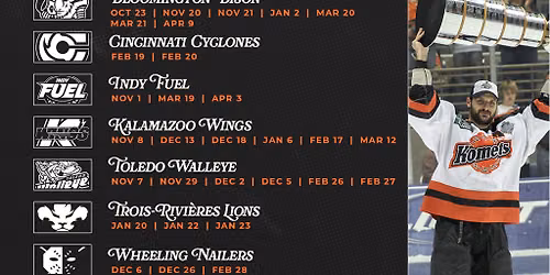 Fort Wayne Komets vs. Cincinnati Cyclones